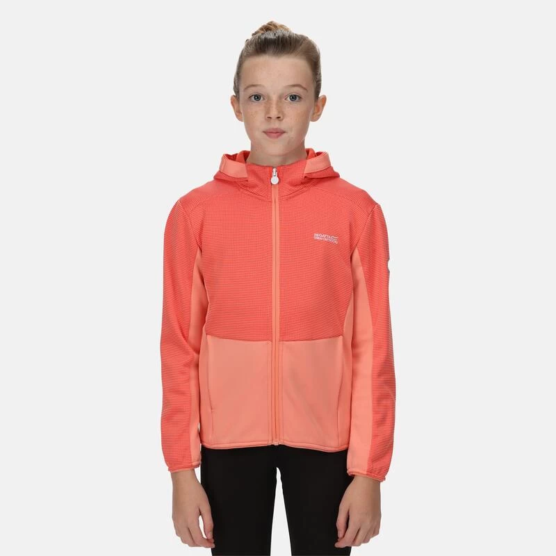 Regatta Junior Highton Polaire De Marche Zippé Pour Enfant - Rose 7 Regatta Junior Highton Polaire De Marche Zippé Pour Enfant - Rose – Image 5