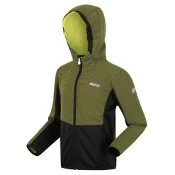 Regatta Junior Highton Polaire De Marche Zippé Pour Enfant - Vert Vif