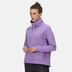Regatta Laurden Polaire De Marche à Enfiler Pour Femme - Violet -Vêtements De Sport Extérieur laurden polaire de marche a enfiler pour femme violet 4