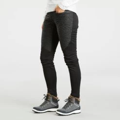Quechua Legging Chaud Déperlant De Randonnée - SH500 WARM - Femme -Vêtements De Sport Extérieur legging chaud deperlant de randonnee sh500 warm femme 2