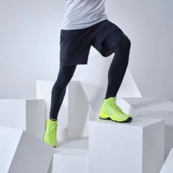 Quechua Legging Short Ultra Léger - Randonnée Rapide - FH900 Bleu - Homme -Vêtements De Sport Extérieur legging short ultra leger randonnee rapide fh900 bleu homme 1