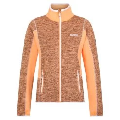 Regatta Lindalla III Polaire De Randonnée Zippé Pour Femme - Orange -Vêtements De Sport Extérieur lindalla iii polaire de randonnee zippe pour femme orange 2