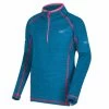 Regatta Manches Longues Berley Junior Polyester Petrolblue