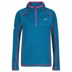 Regatta Manches Longues Berley Junior Polyester Petrolblue -Vêtements De Sport Extérieur manches longues berley junior polyester petrolblue 2