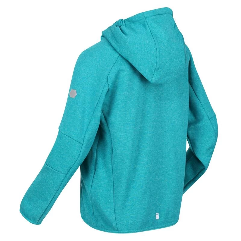 Regatta Maxwell Polaire De Marche Zippé Pour Enfant - Turquoise Moyen 4 Regatta Maxwell Polaire De Marche Zippé Pour Enfant - Turquoise Moyen – Image 2