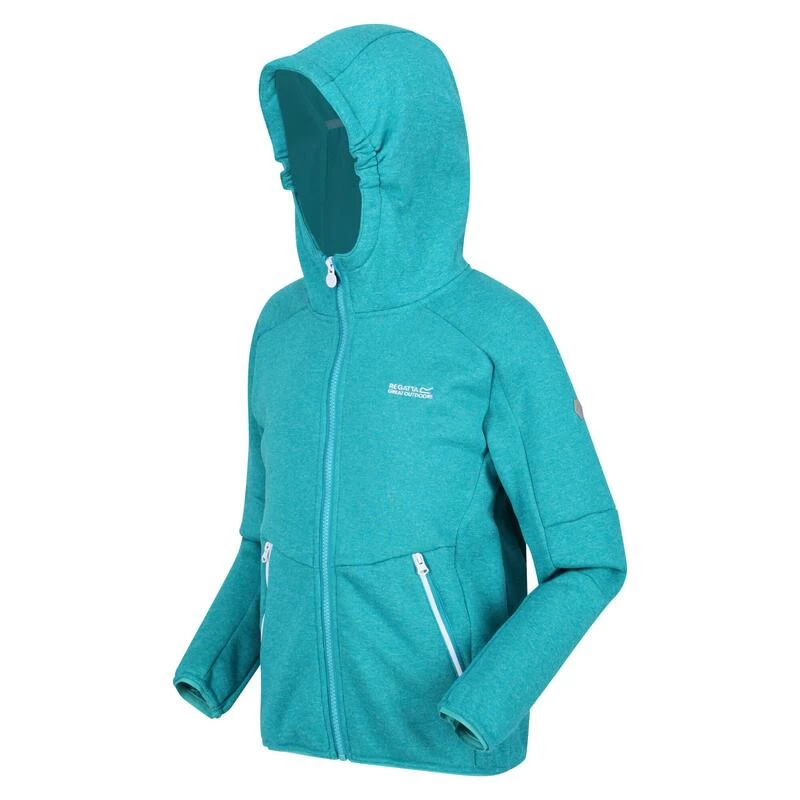 Regatta Maxwell Polaire De Marche Zippé Pour Enfant - Turquoise Moyen 3 Regatta Maxwell Polaire De Marche Zippé Pour Enfant - Turquoise Moyen