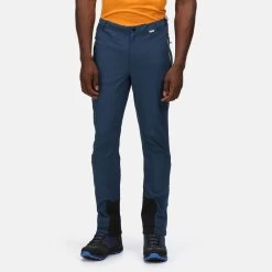 Regatta Mountain III Pantalon De Randonnée Pour Homme - Marine Moyen -Vêtements De Sport Extérieur mountain iii pantalon de randonnee pour homme marine moyen 4