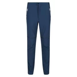 Regatta Mountain Zip-Off Pantalon De Randonnée Pour Homme - Marine Moyen -Vêtements De Sport Extérieur mountain zip off pantalon de randonnee pour homme marine moyen 2