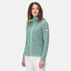 Regatta Olanna Polaire De Marche Zippé Pour Femme - Vert 11 Regatta Olanna Polaire De Marche Zippé Pour Femme - Vert -Vêtements De Sport Extérieur olanna polaire de marche zippe pour femme vert 4