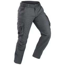 Pantalon Cargo De Trek Voyage - TRAVEL 100 Gris Homme