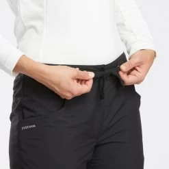 Quechua PANTALON CHAUD DÉPERLANT DE RANDONNÉE - SH100 ULTRA-WARM - FEMME -Vêtements De Sport Extérieur pantalon chaud deperlant de randonnee sh100 ultra warm femme 3