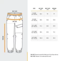 Quechua PANTALON CHAUD DÉPERLANT DE RANDONNÉE - SH100 X-WARM - ENFANT 7 - 15 ANS -Vêtements De Sport Extérieur pantalon chaud deperlant de randonnee sh100 x warm enfant 7 15 ans 2