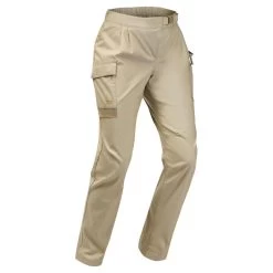 Pantalon De Désert Trekking Anti-UV éco-conçu DESERT 900 Beige Femme