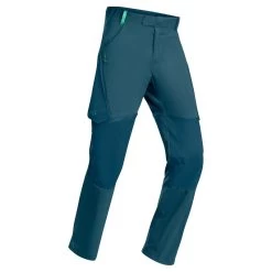 Quechua Pantalon De Randonnée Modulable Enfant MH500 Pétrole Sombre 7-15 Ans -Vêtements De Sport Extérieur pantalon de randonnee modulable enfant mh500 petrole sombre 7 15 ans 1