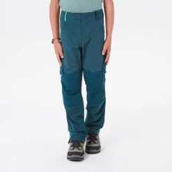 Quechua Pantalon De Randonnée Modulable Enfant MH500 Pétrole Sombre 7-15 Ans -Vêtements De Sport Extérieur pantalon de randonnee modulable enfant mh500 petrole sombre 7 15 ans 4
