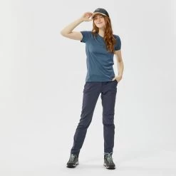 Quechua Pantalon De Randonnée Montagne - MH100 - Femme -Vêtements De Sport Extérieur pantalon de randonnee montagne mh100 femme 2
