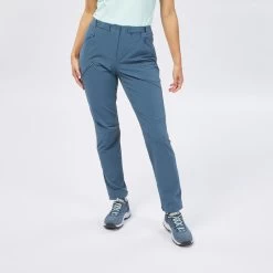 Quechua Pantalon De Randonnée Montagne - MH500 - Bleu Gris - Femme -Vêtements De Sport Extérieur pantalon de randonnee montagne mh500 bleu gris femme 2
