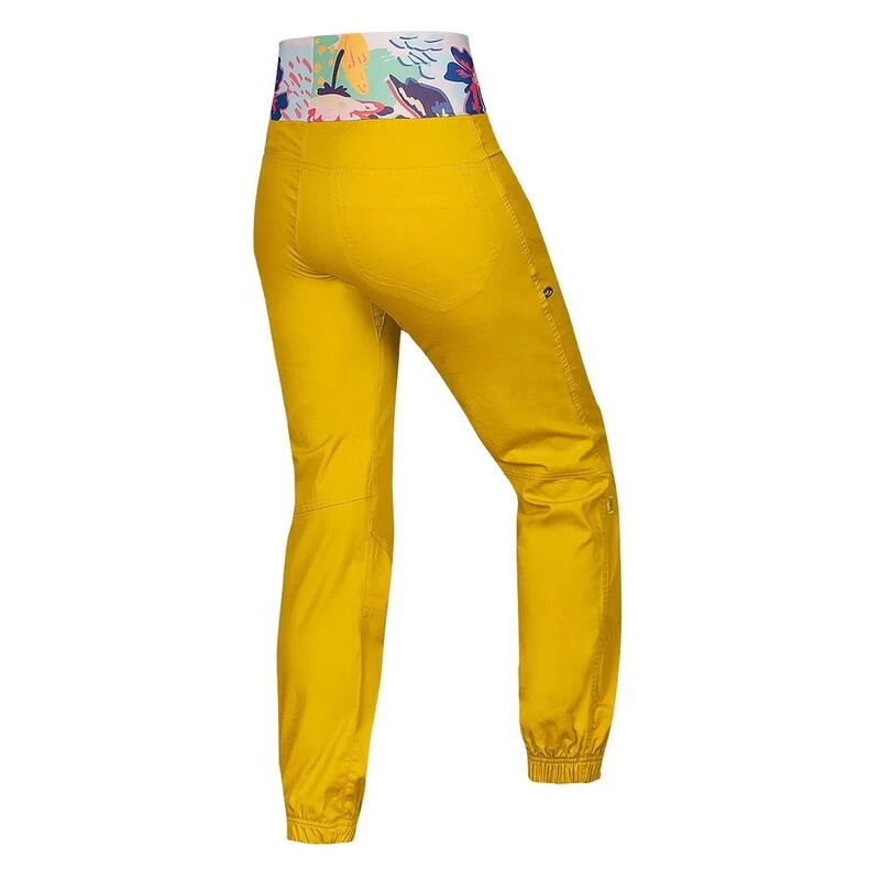 Pantalon Femme Ocun Sansa Yellow 4 Pantalon Femme Ocun Sansa Yellow – Image 2