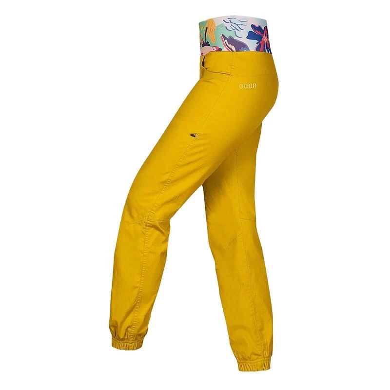 Pantalon Femme Ocun Sansa Yellow 6 Pantalon Femme Ocun Sansa Yellow – Image 4