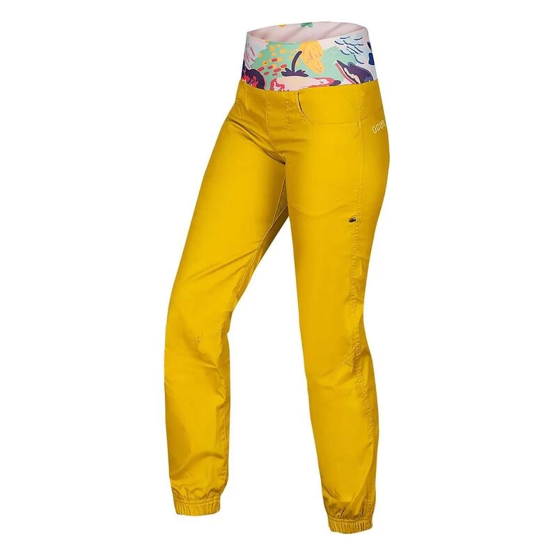 Pantalon Femme Ocun Sansa Yellow 3 Pantalon Femme Ocun Sansa Yellow