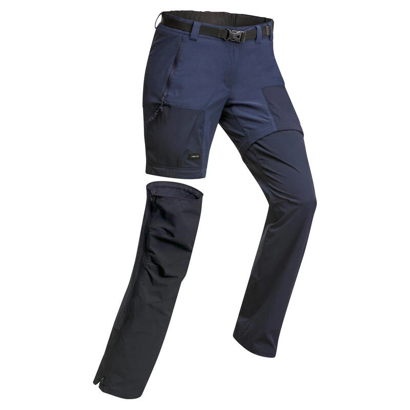 Pantalon Modulable 2 En 1 De Trek Montagne - MT500 - Femme 3 Pantalon Modulable 2 En 1 De Trek Montagne - MT500 - Femme