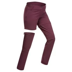 Quechua Pantalon Modulable De Randonnée Montagne - MH550 - Femme