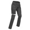 Pantalon Modulable De Trek Voyage - TRAVEL 100 Gris Femme -Vêtements De Sport Extérieur pantalon modulable de trek voyage travel 100 gris femme