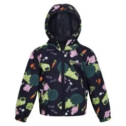 Regatta Peppa Muddy Puddle Veste De Marche à Capuche Pour Enfant - Marine -Vêtements De Sport Extérieur peppa muddy puddle veste de marche a capuche pour enfant marine 2
