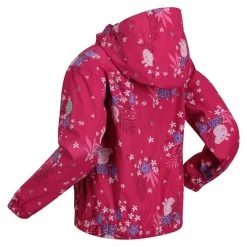 Regatta Peppa Muddy Puddle Veste De Marche à Capuche Pour Enfant - Rose -Vêtements De Sport Extérieur peppa muddy puddle veste de marche a capuche pour enfant rose 1