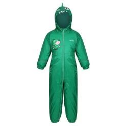 Regatta Peppa Pig Combinaison De Randonnée Imperméable Pour Enfant - Vert -Vêtements De Sport Extérieur peppa pig combinaison de randonnee impermeable pour enfant vert 2