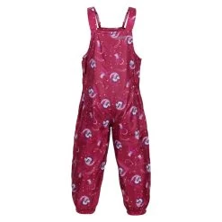 Regatta Peppa Pig Salopette De Randonnée Imperméable Pour Enfant - Milieu Rouge -Vêtements De Sport Extérieur peppa pig salopette de randonnee impermeable pour enfant milieu rouge 3