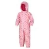 Regatta Pobble Combinaison De Randonnée Imperméable Pour Enfant - Rose Clair -Vêtements De Sport Extérieur pobble combinaison de randonnee impermeable pour enfant rose clair