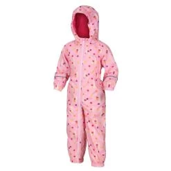 Regatta Pobble Combinaison De Randonnée Imperméable Pour Enfant - Rose Clair