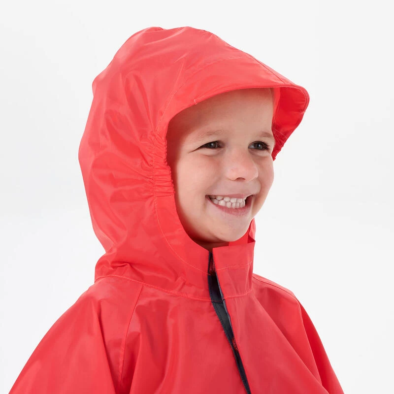 Quechua Poncho Imperméable De Randonnée - MH100 KID Rose - Enfant 2-6 Ans 7 Quechua Poncho Imperméable De Randonnée - MH100 KID Rose - Enfant 2-6 Ans – Image 5