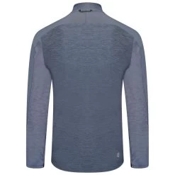 Dare 2b Power Up II Polaire Fitness Zippé à Moitié Pour Homme - Gris -Vêtements De Sport Extérieur power up ii polaire fitness zippe a moitie pour homme gris 2