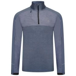 Dare 2b Power Up II Polaire Fitness Zippé à Moitié Pour Homme - Gris