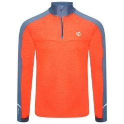 Dare 2b Power Up II Polaire Fitness Zippé à Moitié Pour Homme - Orange