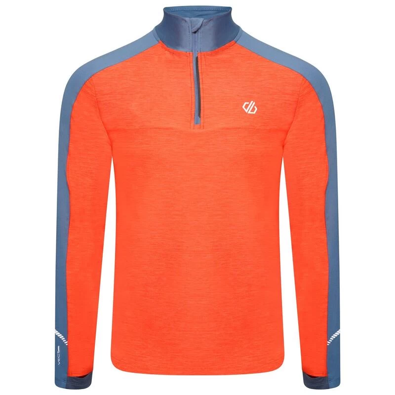 Dare 2b Power Up II Polaire Fitness Zippé à Moitié Pour Homme - Orange 3 Dare 2b Power Up II Polaire Fitness Zippé à Moitié Pour Homme - Orange