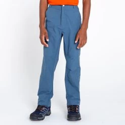 Dare 2b Reprise II Pantalon De Randonnée Pour Enfant - Bleu -Vêtements De Sport Extérieur reprise ii pantalon de randonnee pour enfant bleu 4