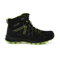 Regatta Samaris Lite Homme Randonnée Chaussures - Vert Noir -Vêtements De Sport Extérieur samaris lite homme randonnee chaussures vert noir 1