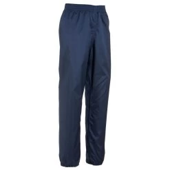 Quechua Sur-pantalon Imperméable De Randonnée - MH100 Bleu Marine - Enfant 2-6 ANS
