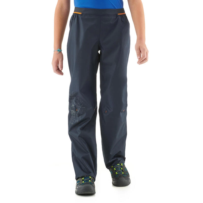 Quechua Surpantalon De Randonnée - MH500 Noir - Enfant 7-15 Ans 5 Quechua Surpantalon De Randonnée - MH500 Noir - Enfant 7-15 Ans – Image 3