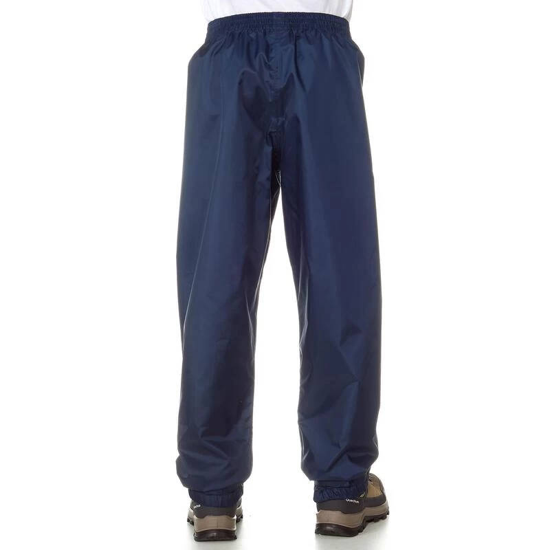 Quechua Surpantalon Imperméable De Randonnée - MH100 Bleu Marine - Enfant 7-15 Ans 6 Quechua Surpantalon Imperméable De Randonnée - MH100 Bleu Marine - Enfant 7-15 Ans – Image 4