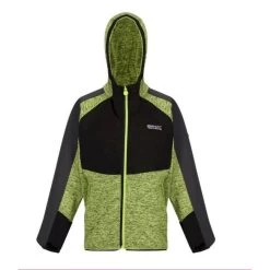 Regatta Veste à Capuche DISSOLVER Enfant (Noir / Gris Foncé)