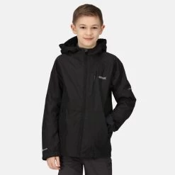 Regatta Veste à Capuche Junior Imperméable CALDERDALE II -Vêtements De Sport Extérieur veste a capuche junior impermeable calderdale ii 4