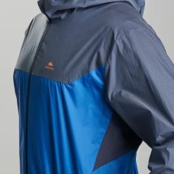 Quechua Veste Coupe Vent De Randonnée Rapide Homme FH500 Helium Wind Bleu -Vêtements De Sport Extérieur veste coupe vent de randonnee rapide homme fh500 helium wind bleu 3