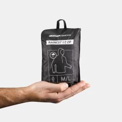 Quechua Veste Coupe Vent Et Déperlante De Randonnée - Raincut 1/2 Zip - Homme -Vêtements De Sport Extérieur veste coupe vent et deperlante de randonnee raincut 12 zip homme 2