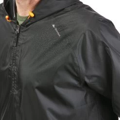 Quechua Veste Coupe Vent Et Déperlante De Randonnée - Raincut 1/2 Zip - Homme -Vêtements De Sport Extérieur veste coupe vent et deperlante de randonnee raincut 12 zip homme 3