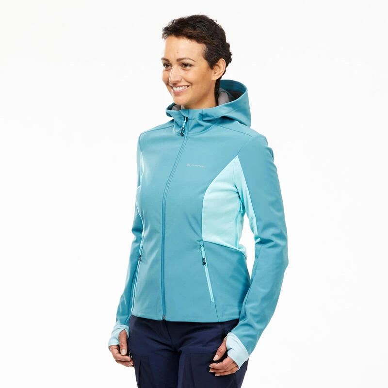 Veste Coupe Vent - Softshell - Chaude - MT500 - Femme 4 Veste Coupe Vent - Softshell - Chaude - MT500 - Femme – Image 2