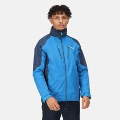 Regatta Veste Homme Imperméable Avec Capuche CALDERDALE IV -Vêtements De Sport Extérieur veste homme impermeable avec capuche calderdale iv 4
